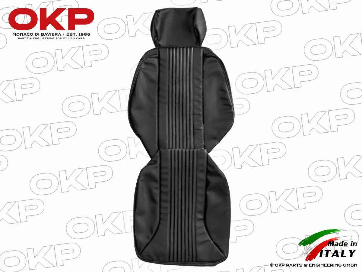 Sitzbezug vorne Alfetta Limousine 2.S. Kunstleder schwarz