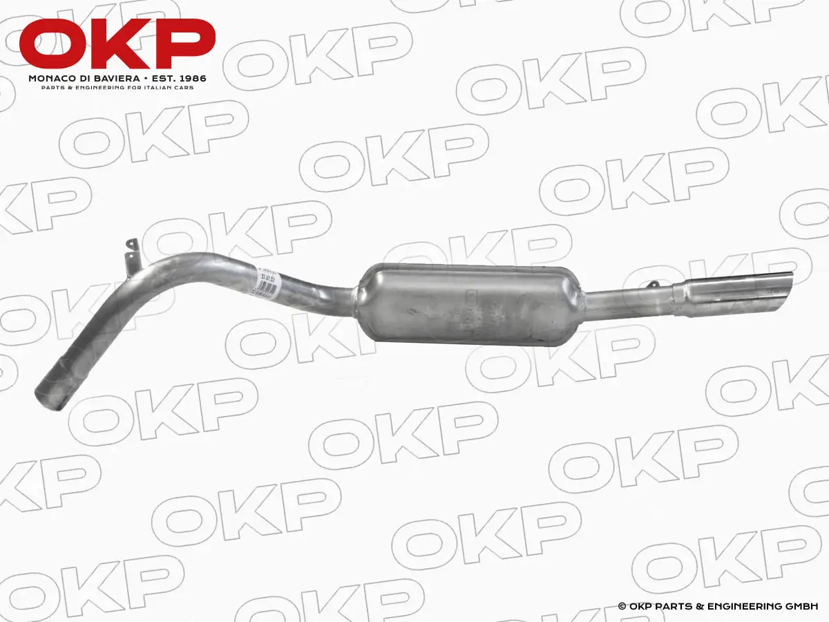 Schalldämpfer hinten rechts Fiat Dino 2000 Spider