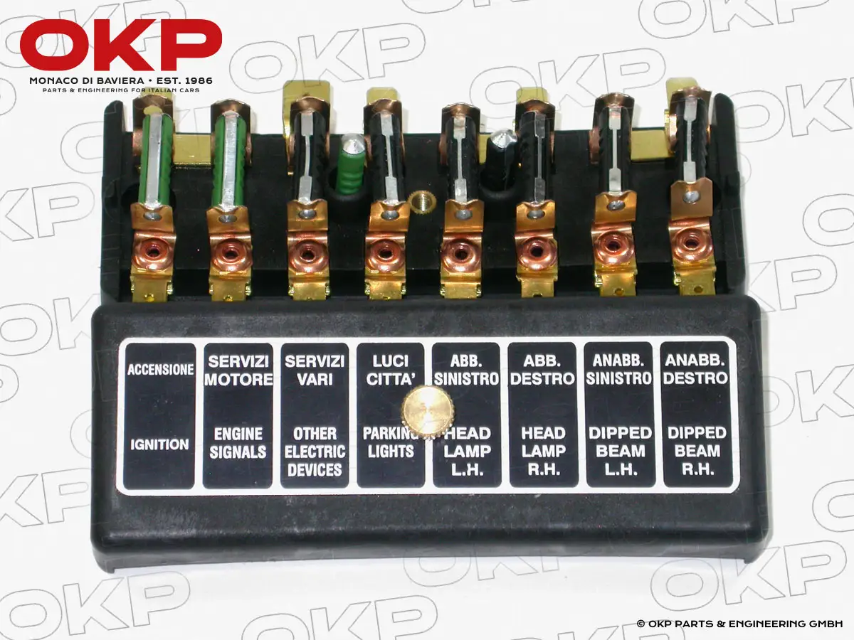 Sicherungskasten 105 1. Serie  (8 Sicherungen)