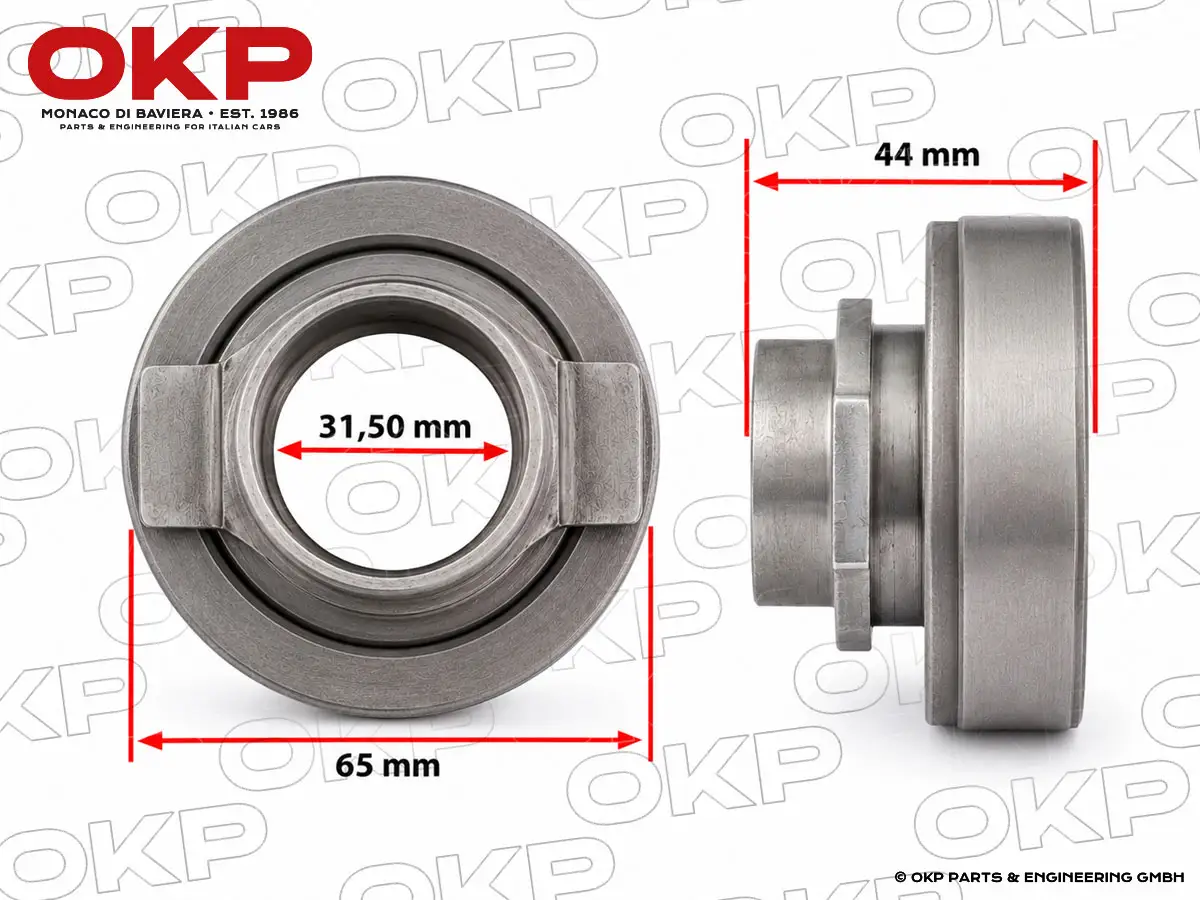 Clutch release bearing Fiat Dino 2000 31,50mm