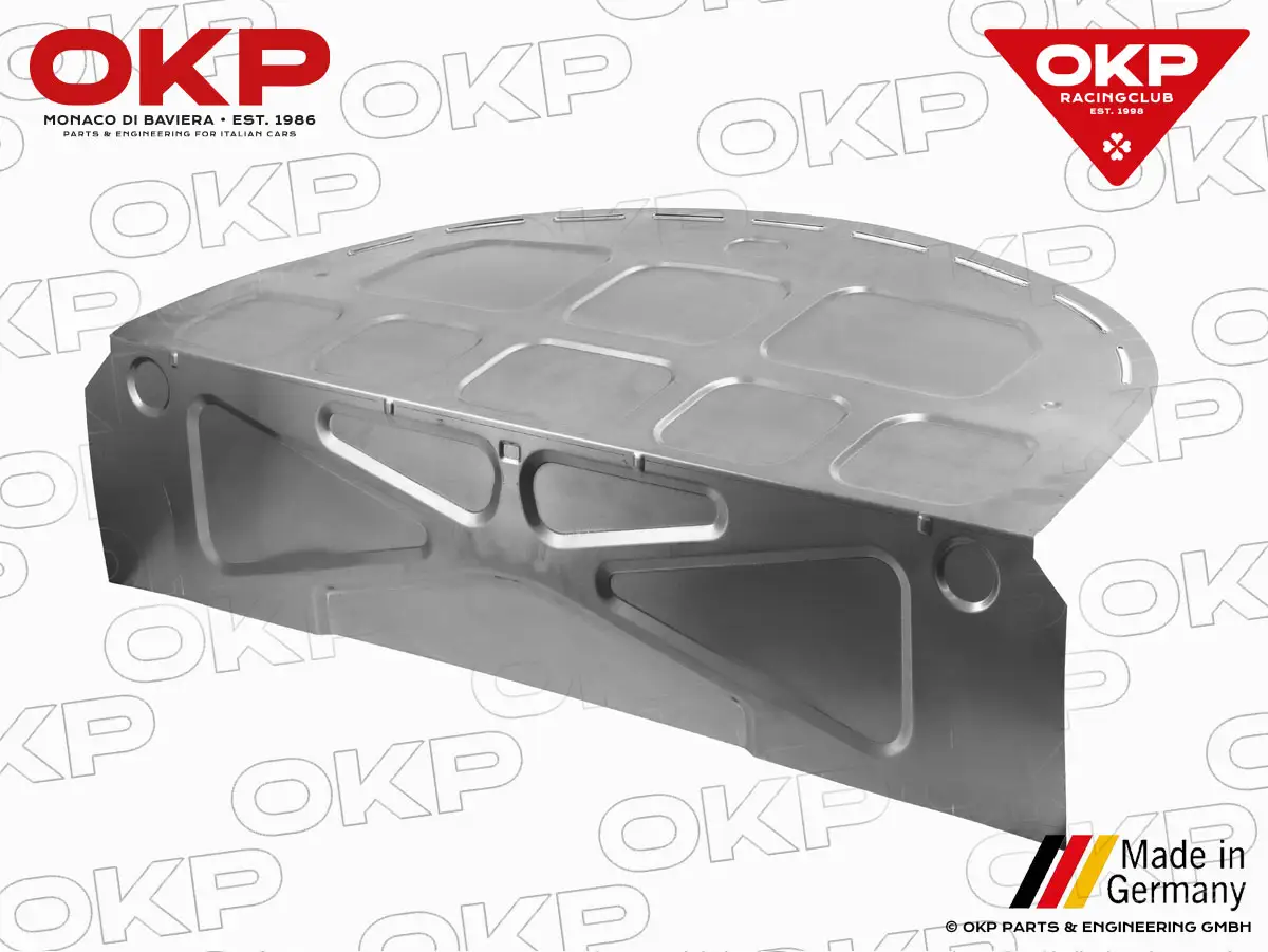 Rückwand / Hutablage Aluminium Giulia Sprint GTA