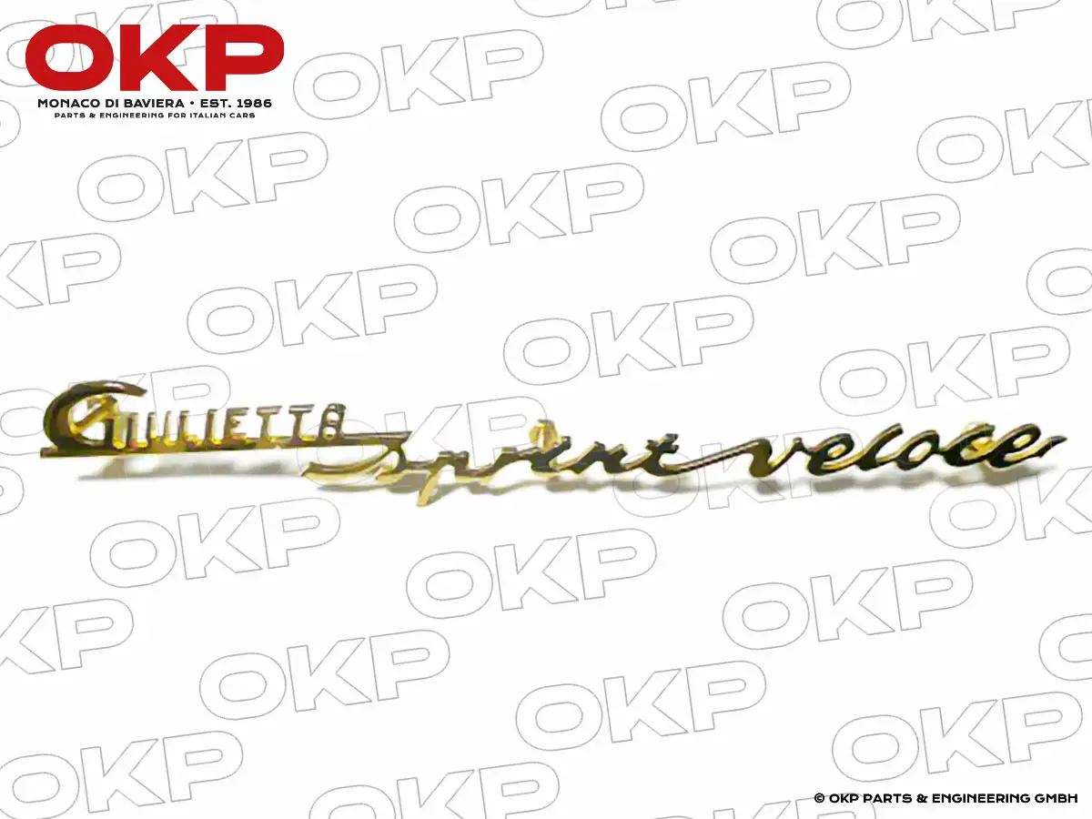 Schriftzug Giulietta Sprint veloce (200mm)