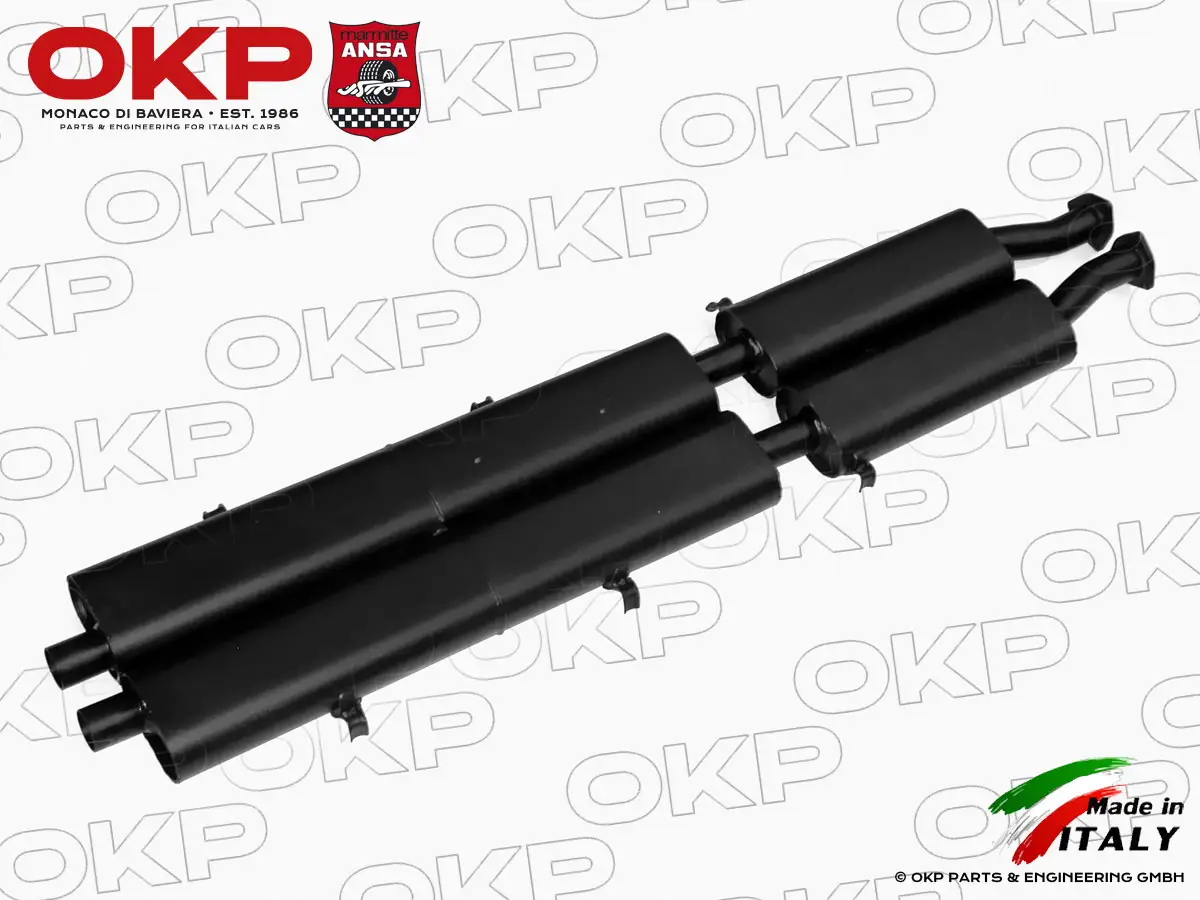 ANSA Centre exhaust left / right Ferrari 412