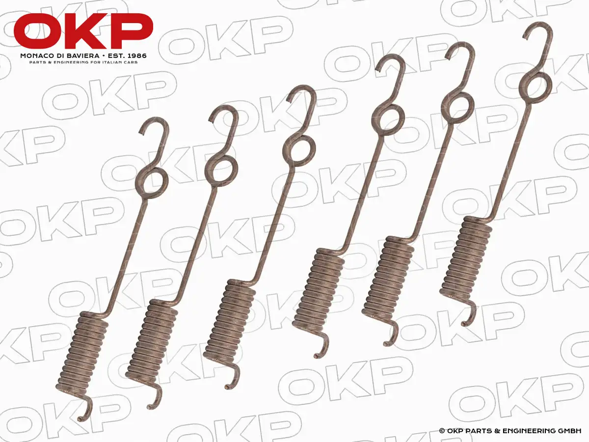 Satz (6) Federn vorne 3-Backenbremse 750 / 101