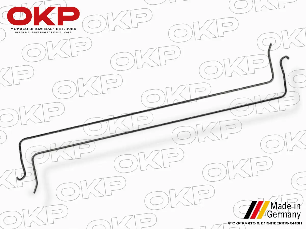Satz (2) Drehstäbe Kofferdeckel Alfa Spider 1970 - 93