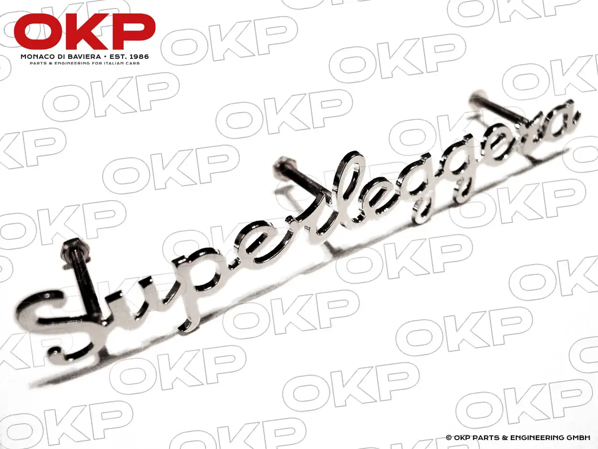 Schrifzug 90mm Superleggera für Alfa 1900 usw.