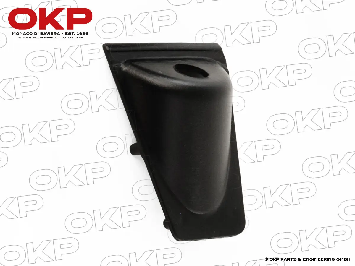 Abdeckung Türverriegelung schwarz links Fiat X 1/9