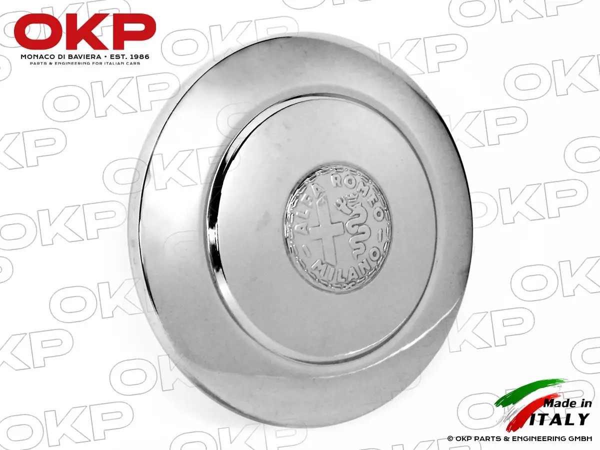 Radkappe geprägtes Emblem 1. S (Nasenbefestigung)