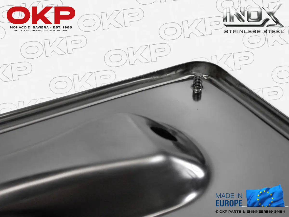 Support  plaque Bertone GT / GTV (Acier INOX)