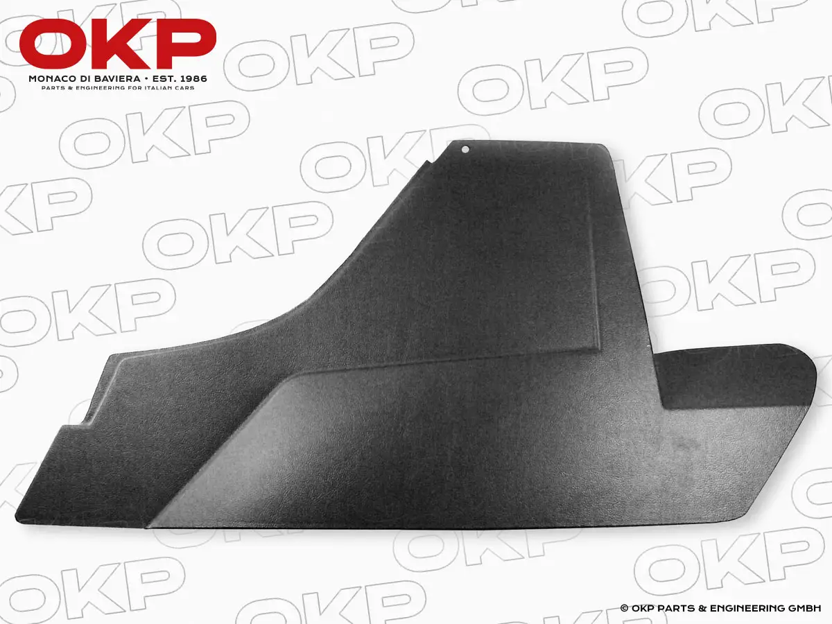 Centre console section black Spider 70 - 86 right