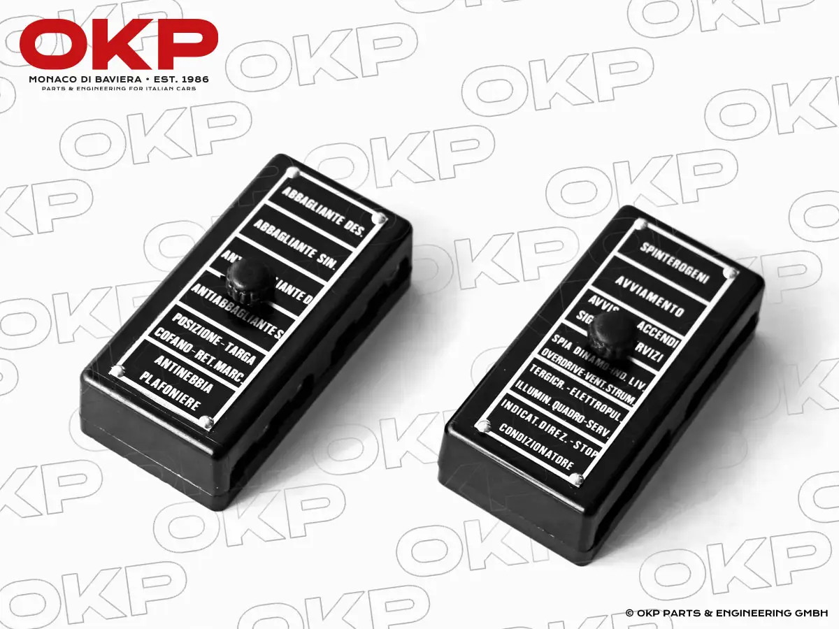 Set (2) Fuse boxes Ferrari 250 / 275