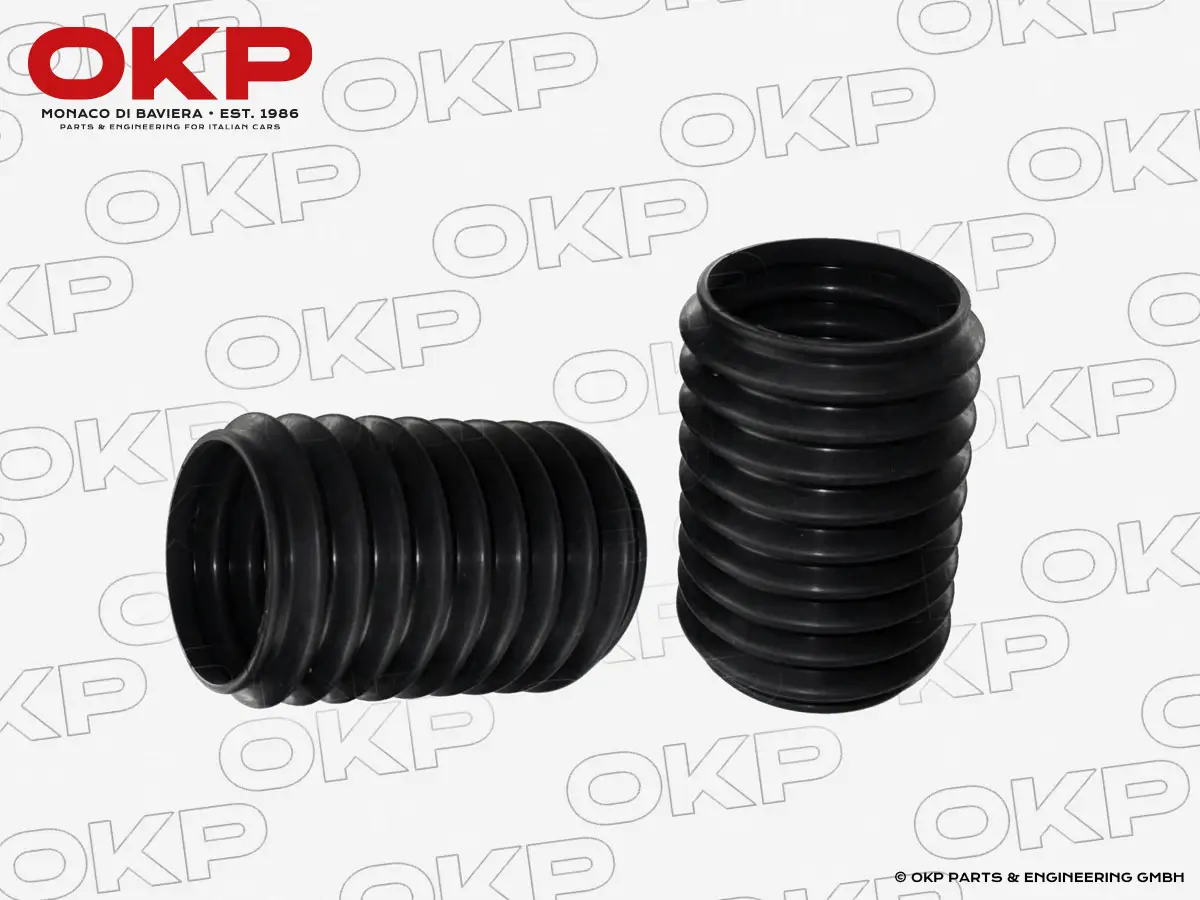 Gummischläuche (2) für Luftdüsen mitte GT Bertone