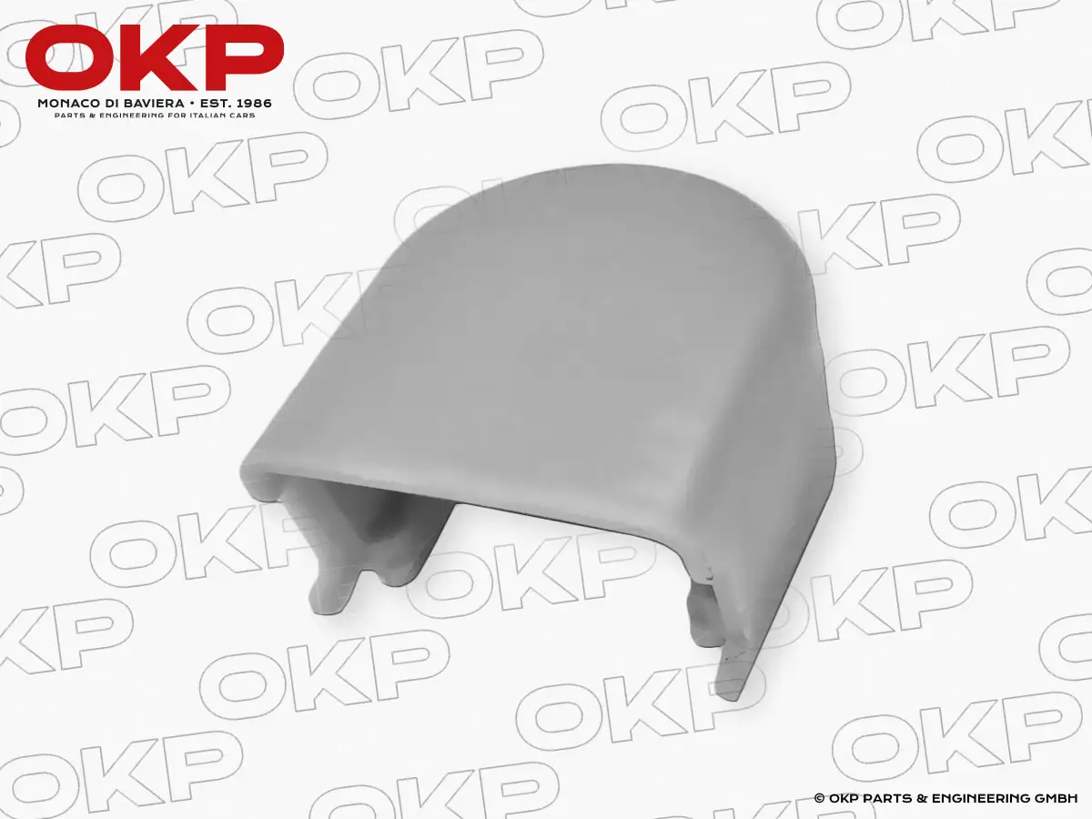 Abdeckkappe (grau) für Wischerarme oval 105 / 115