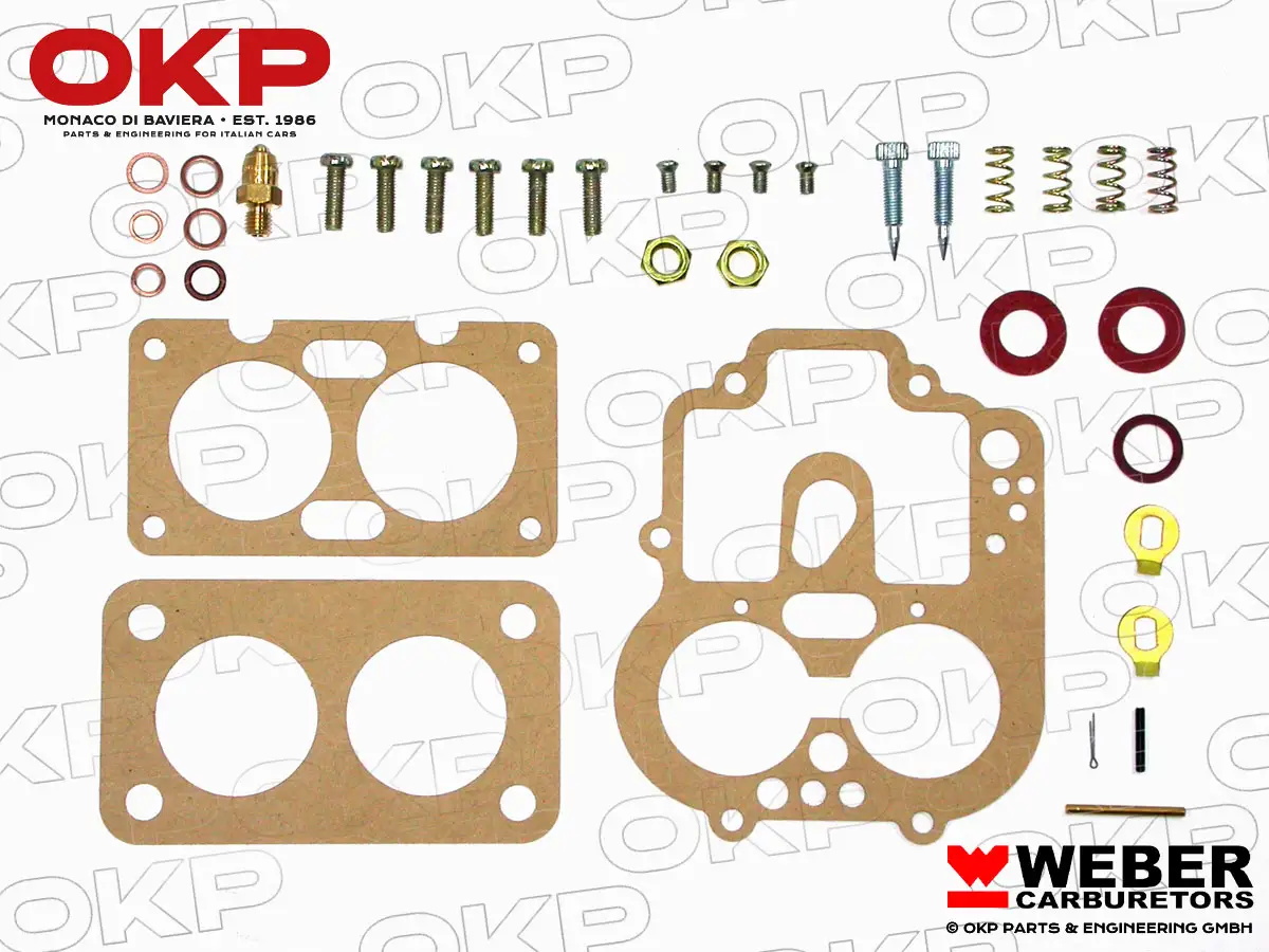 Carburetor repair kit  Weber 40 DCZ Ferrari original