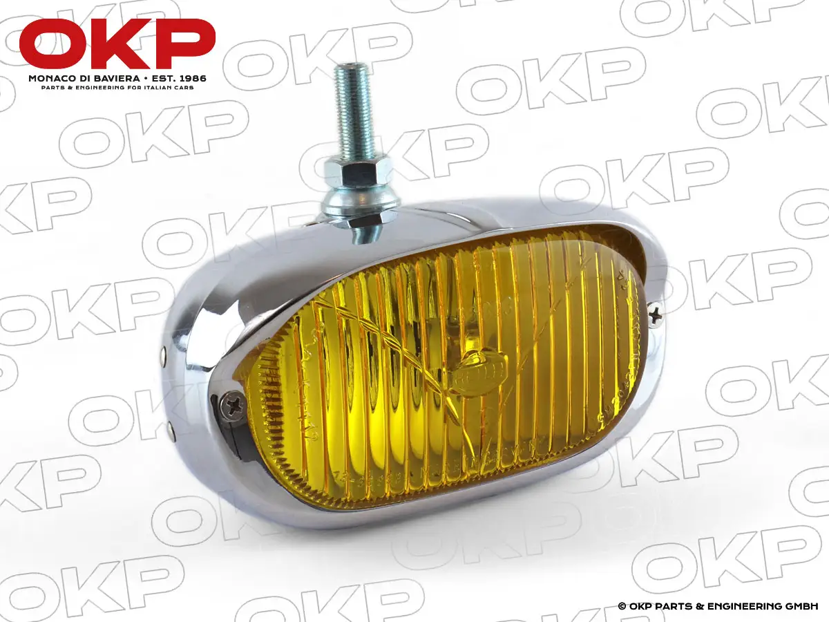 Nebelscheinwerfer Porsche 356 / 911 F / MB 190SL gelb