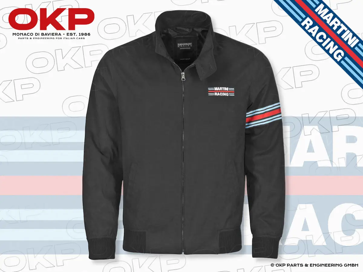 MARTINI RACING Bomber Jacket schwarz L
