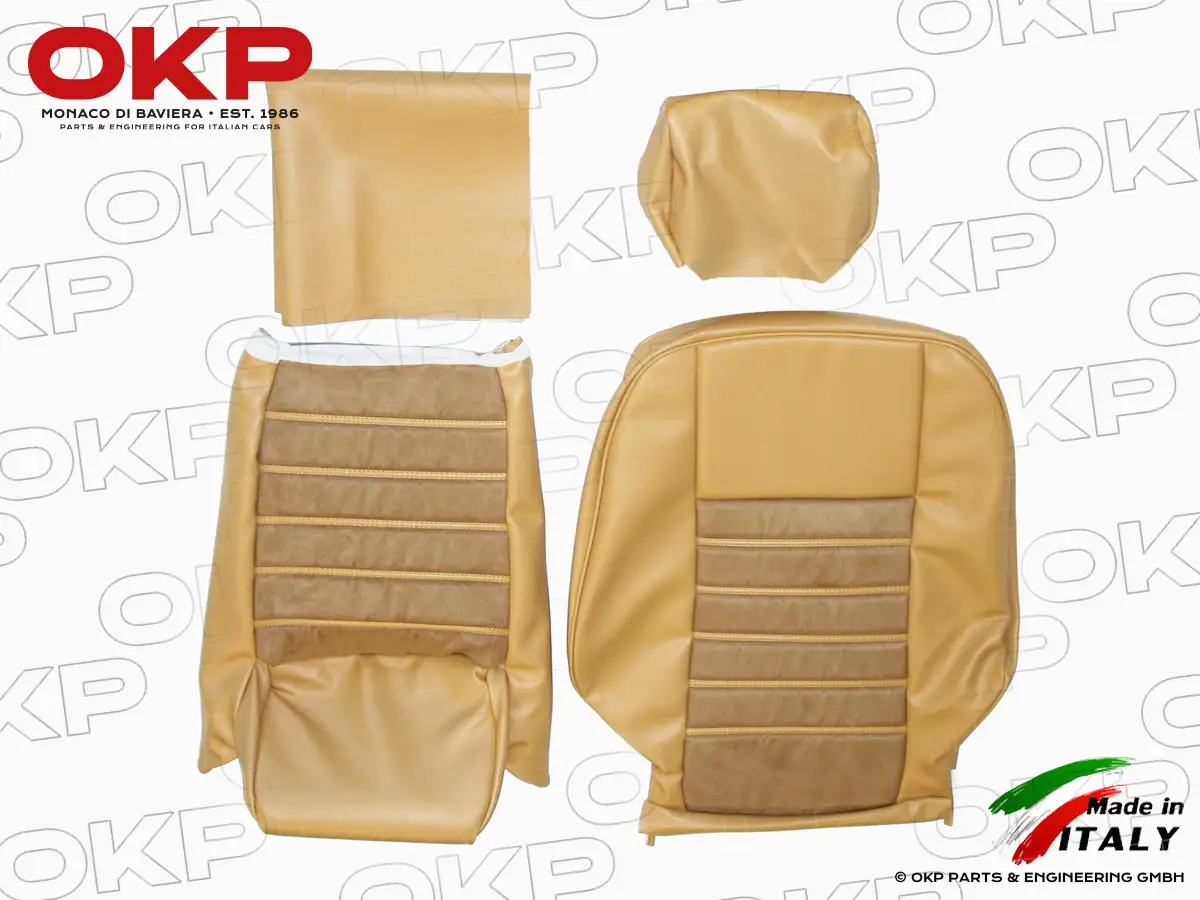 Selleria sedile Duetto 90 - 93 cuoio beige / Alcantara