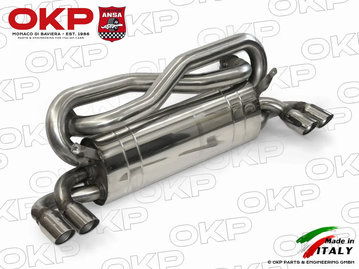 ANSA Silencieux arrière Ferrari 348 TB / Mondial T
