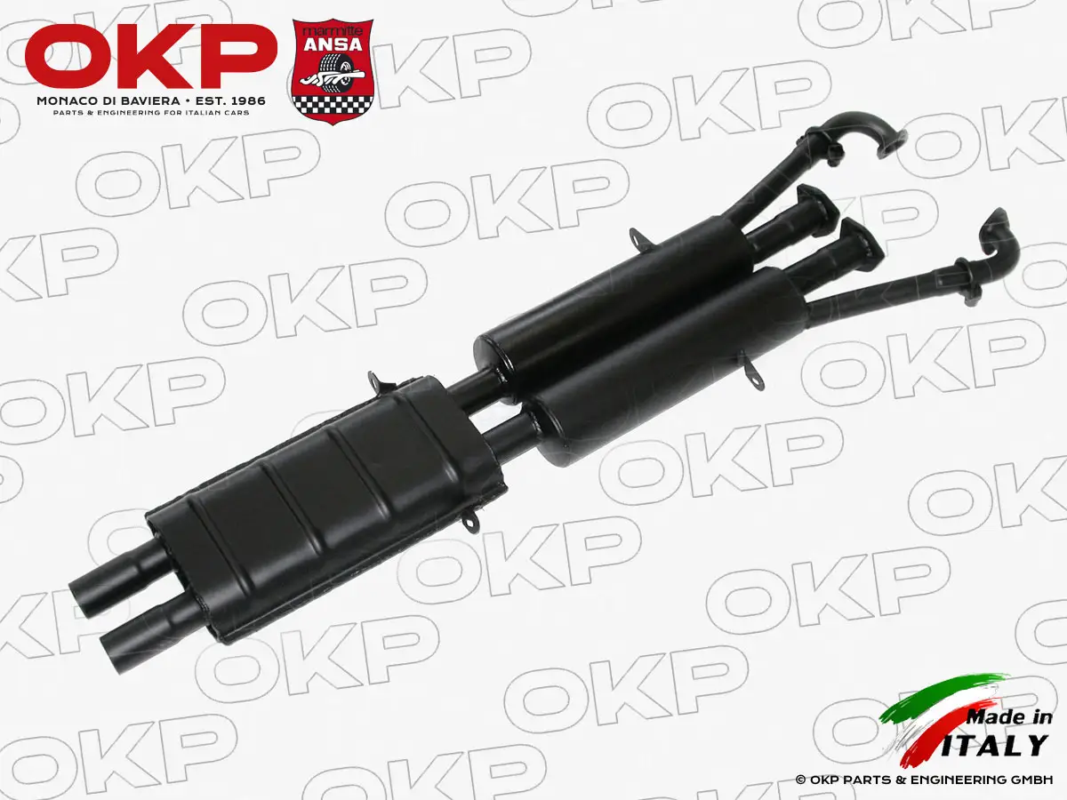 ANSA Marmitta centrale DX / SX Daytona 2.. Serie