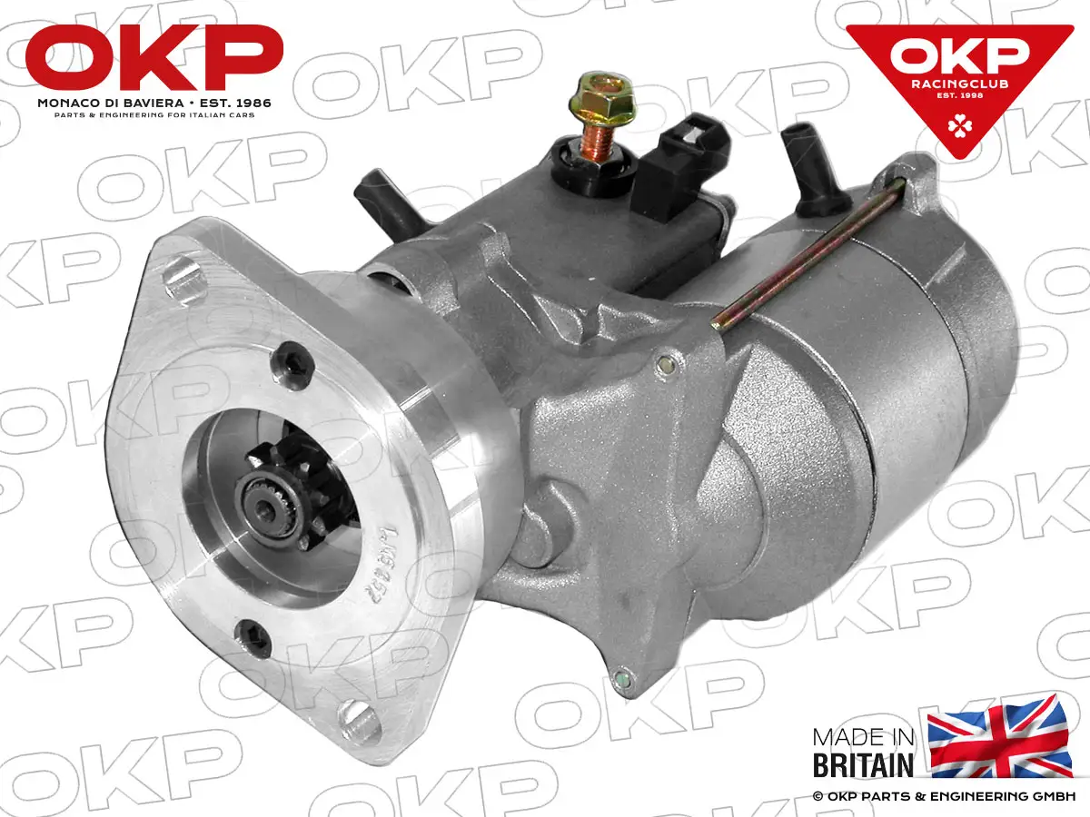 High torque lightweight starter Alfa Romeo Montreal