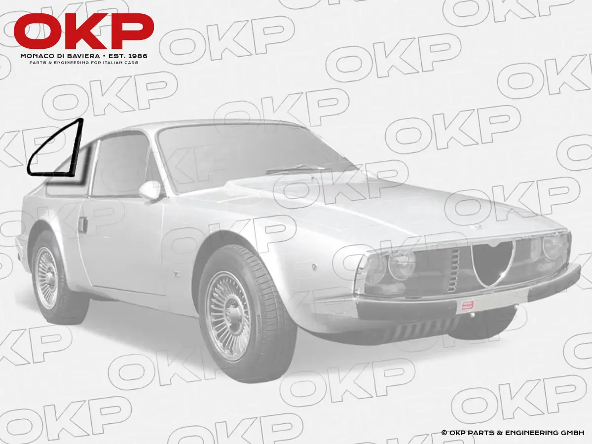 Dichtung Seitenscheibe hinten rechts Junior Zagato