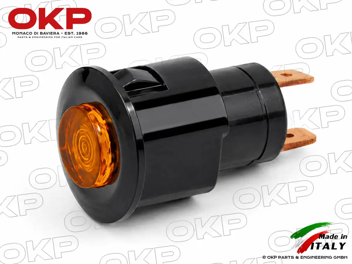 Heating fan warning light  Ferrari 208/308/328 (orange)
