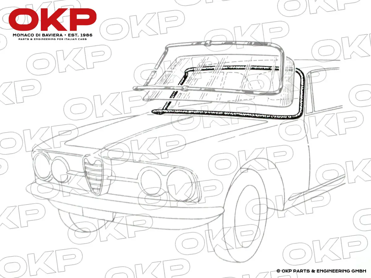 Frontscheibendichtung 2000 / 2600 Sprint