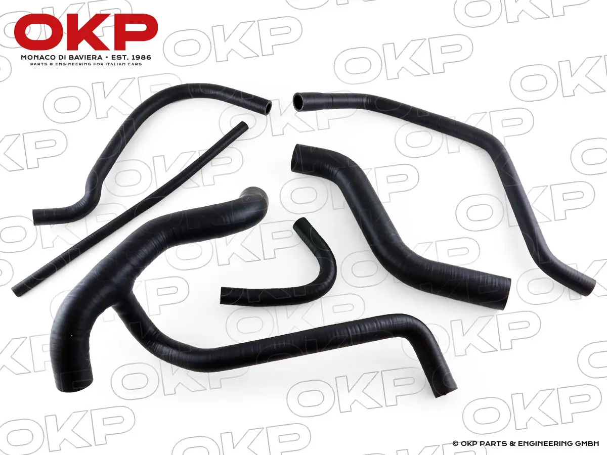 Satz (6) Kühlerschläuche Silikon 916 GTV/Spider TS ab 98