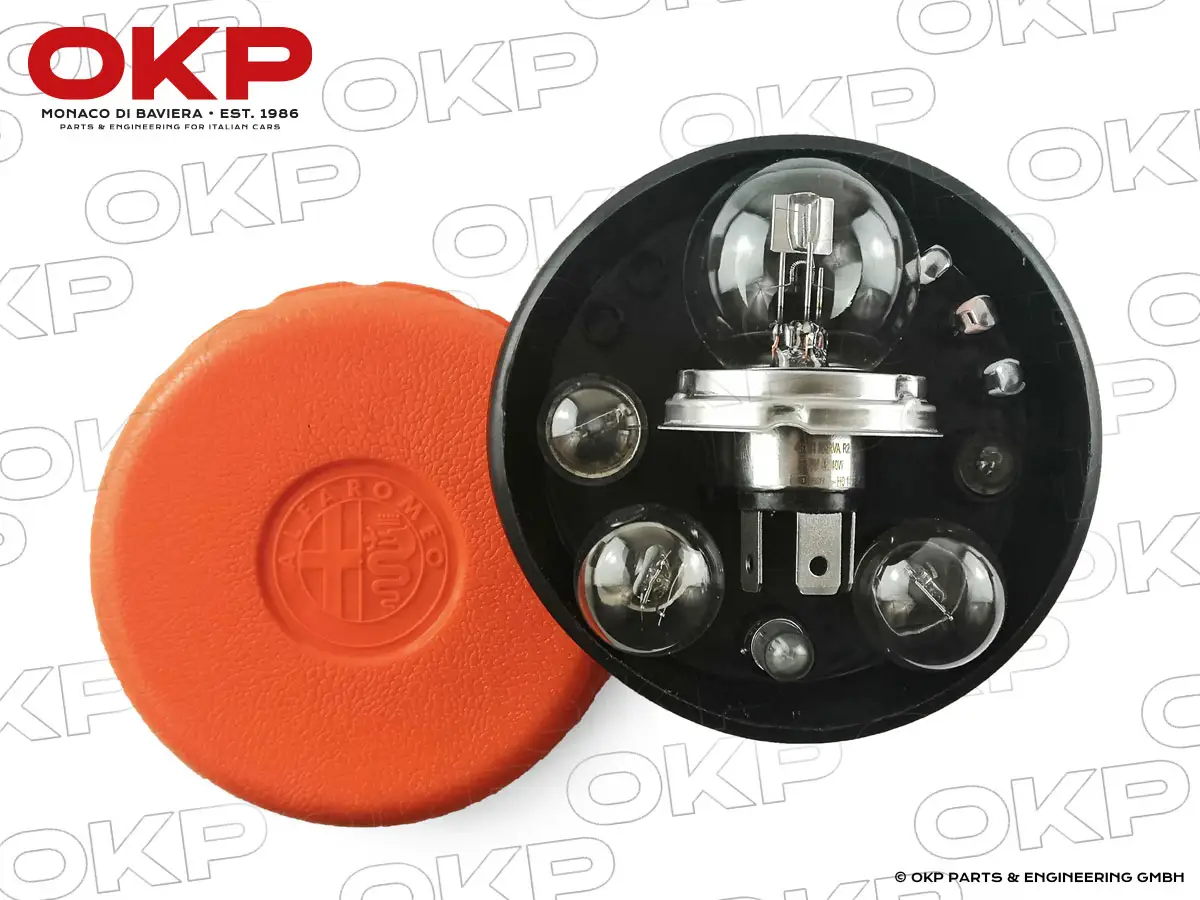 Ersatzlampen Box mit Sicherungen AR 105 / 115  / 116