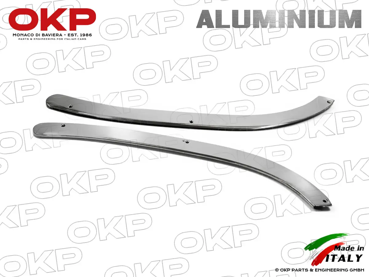 Coppia battenti battitacco corti alluminio 750 / 101 Spider