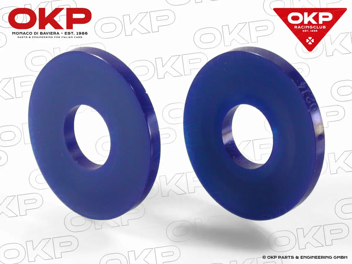 Satz (2) Polyurethan Scheiben Getriebe hinten Nord