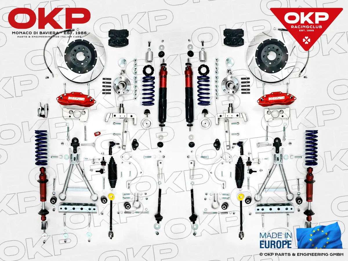 Komplettes Fahrwerk Kit (Race) Alfa Romeo 116 / 75