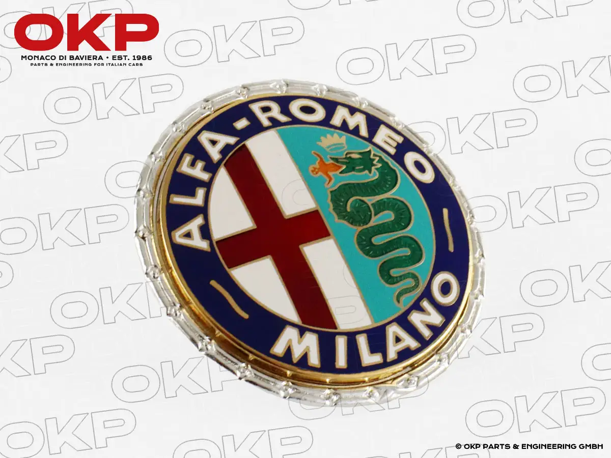 Emblem Milano (emailliert) 55mm geschraubt