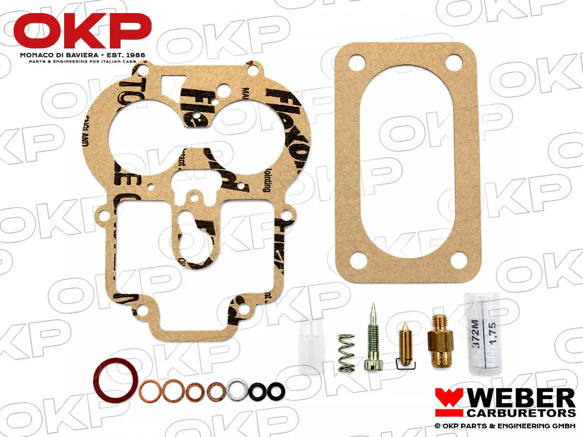Carburettor Repair Kit Weber 28 / 36 DCD ORIGINAL
