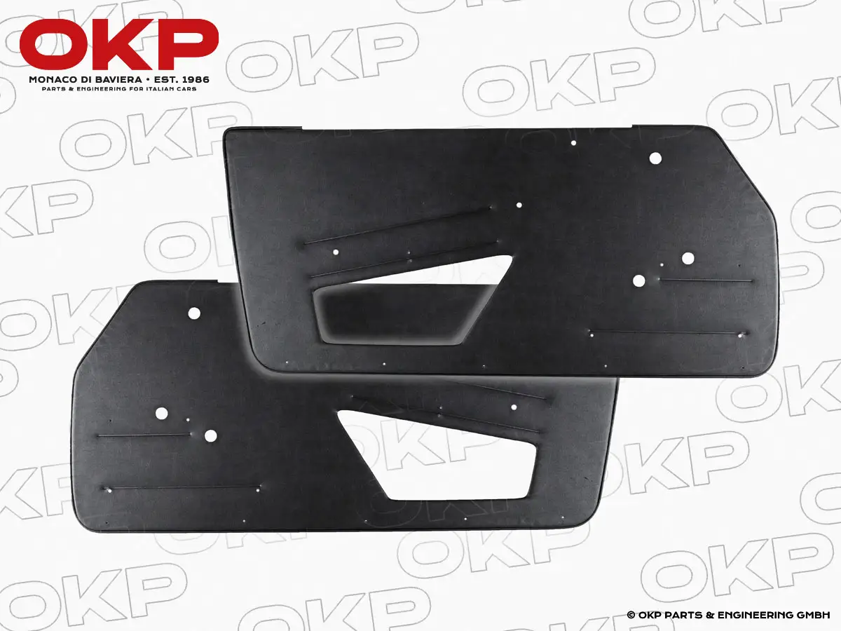 Satz Türverkleidungen Spider 78 - 89 schwarz