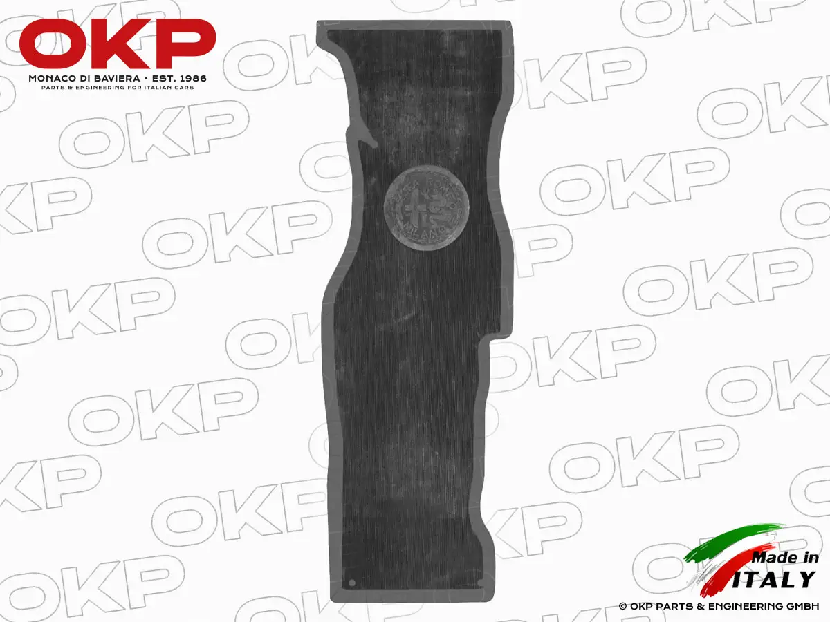 Gummimatte rechts Giulia stehende Pedale