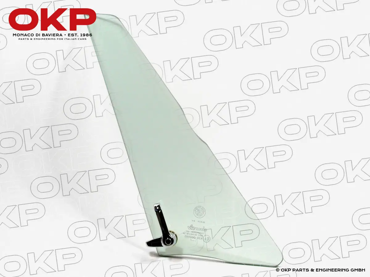 Dreiecksfenster Spider Bj. 70 - 93 mit Öffner grün links