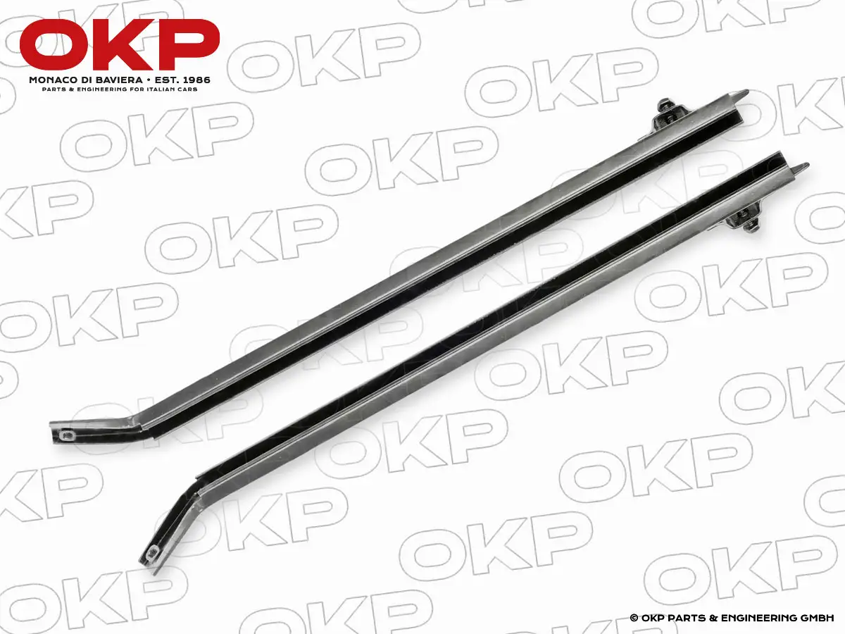 Satz Fensterlaufschienen hinten GT Bertone