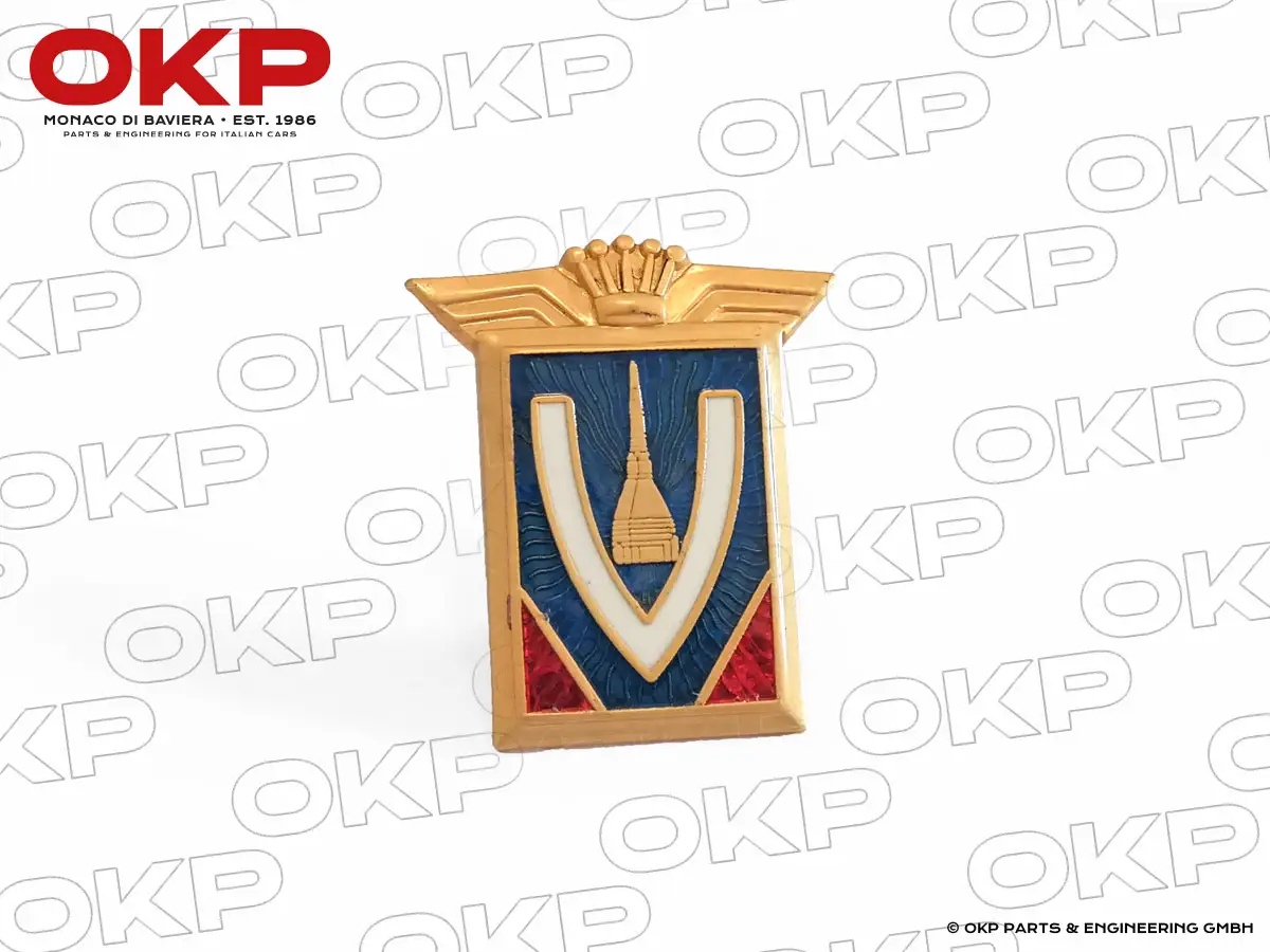 Emblem Vignale small enamel 20 x 33mm
