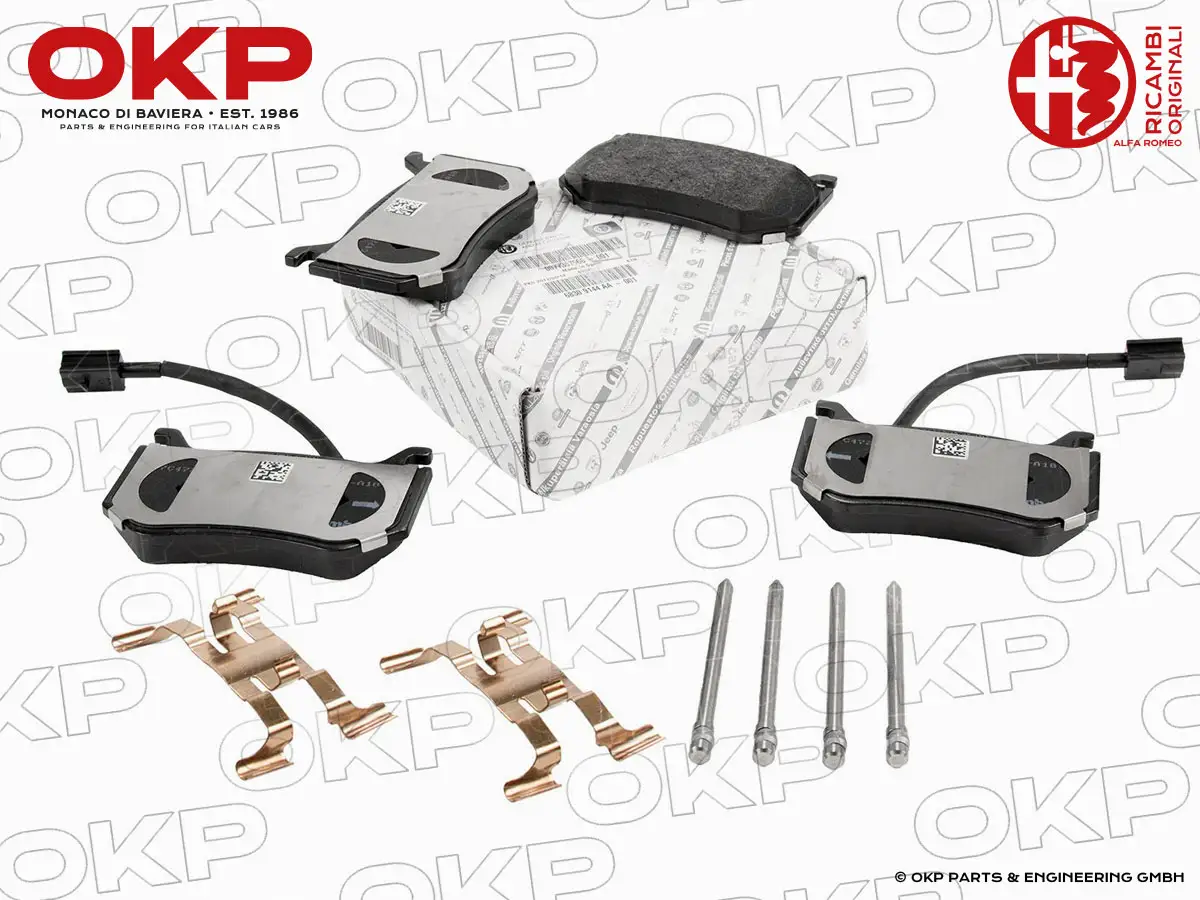 Satz Bremsbeläge hinten Giulia / Stelvio QV / Q4