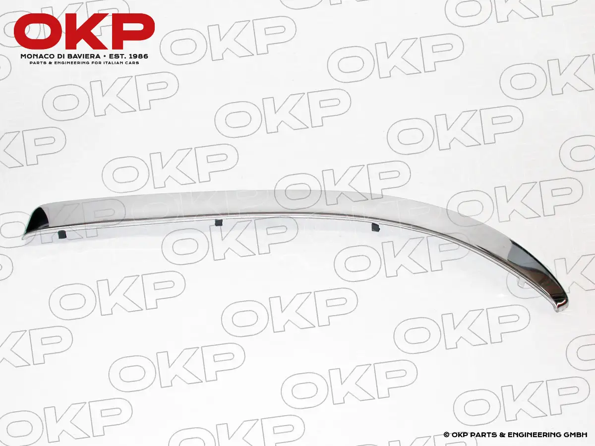 Chromblende Stoßstange Spider Bj. 70 - 82 oben rechts