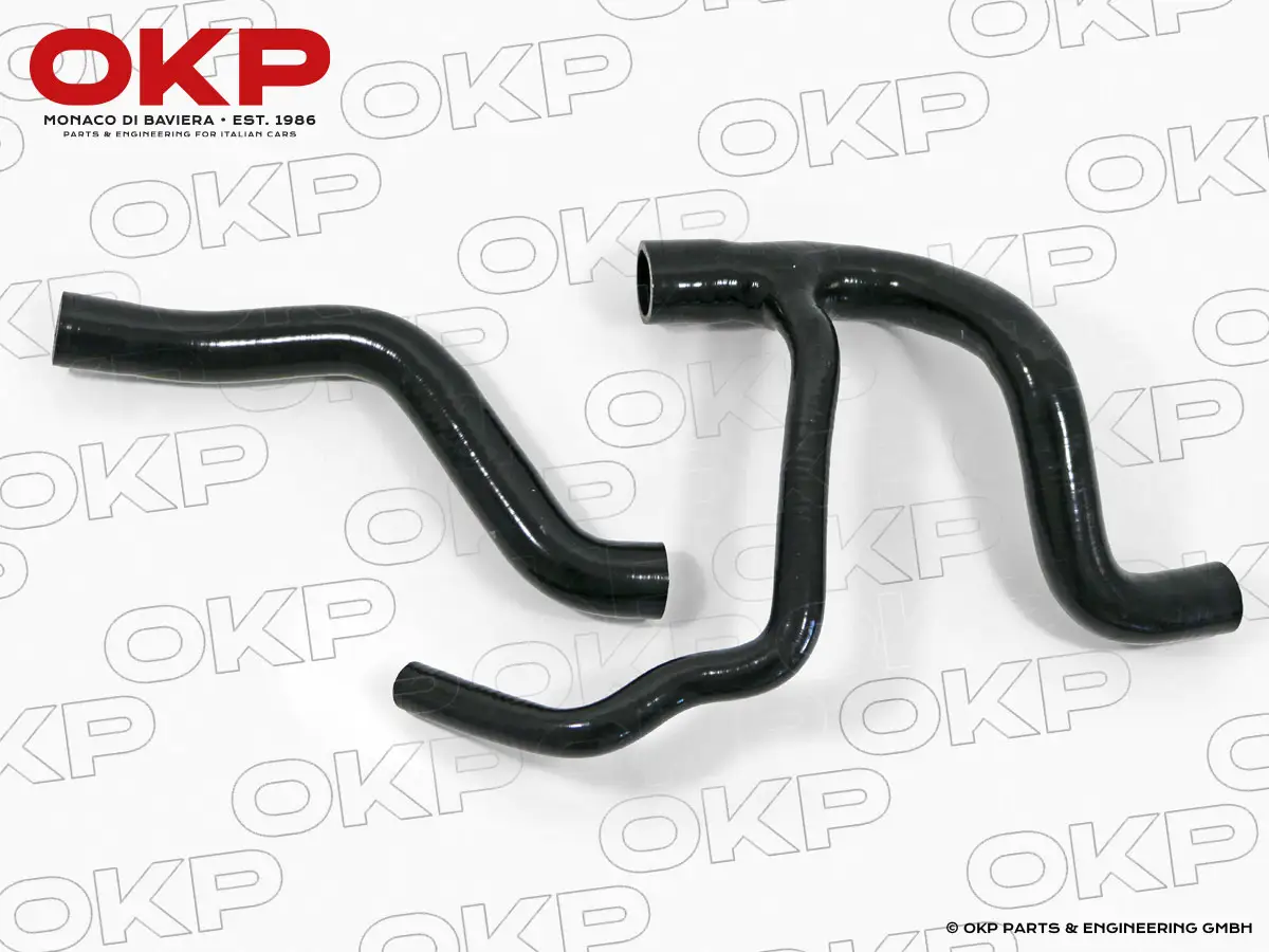 Satz (2) Kühlerschläuche Silikon Spider / GTV V6 3.0 24V