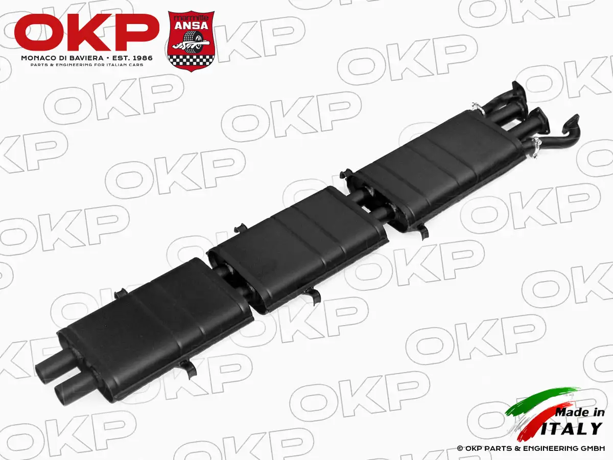 ANSA Centre exhaust  right Ferrari 400 - 400i