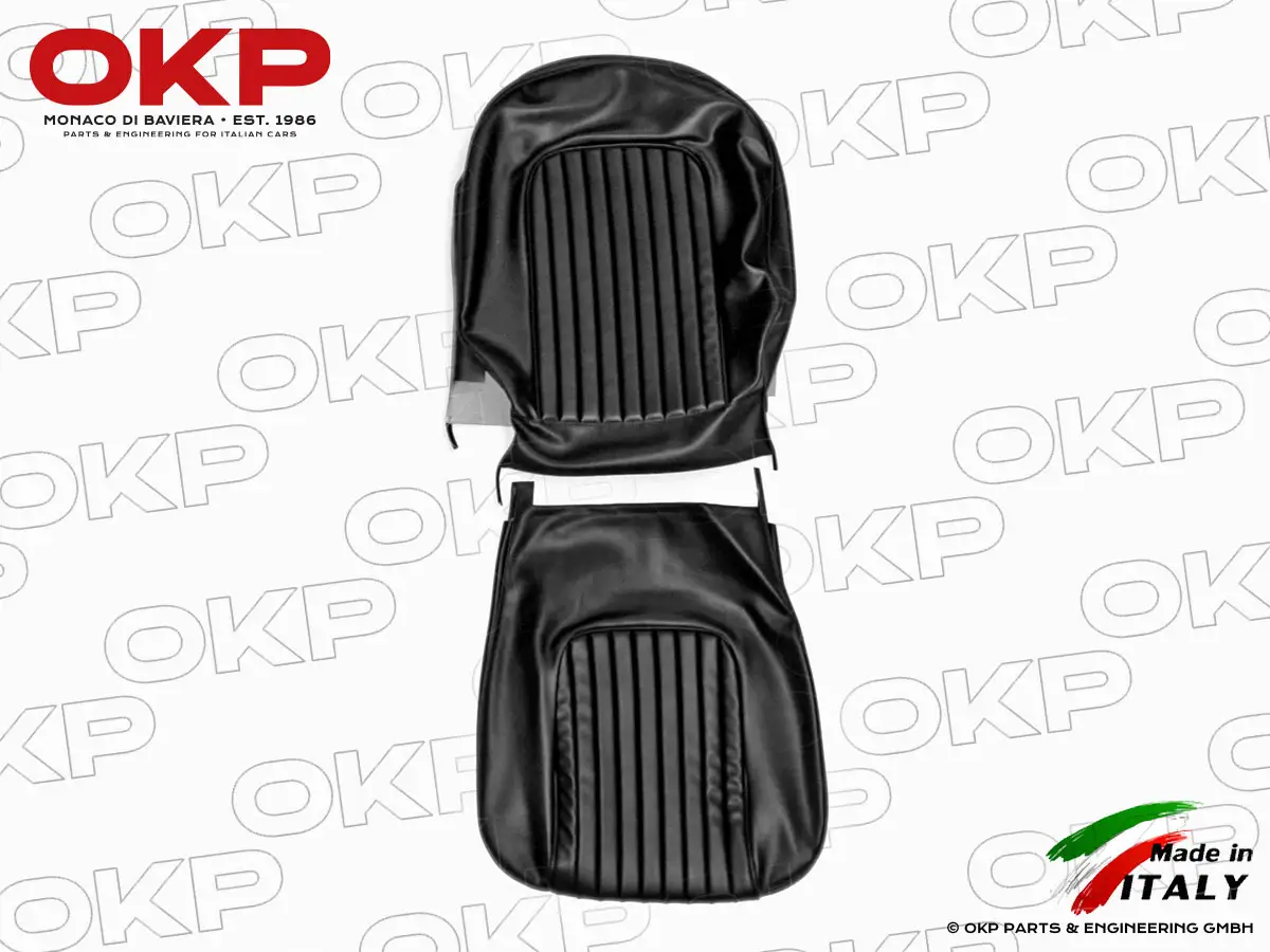 Sitzbezug Scay schwarz Rundheck Spider 1.Serie 1966
