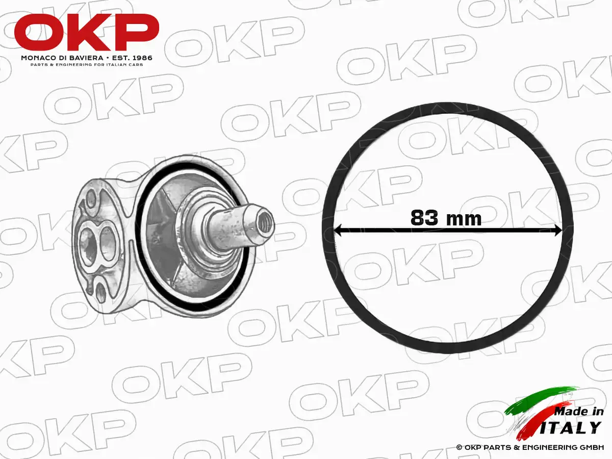 Dichtring für Ölfiltergehäuse 83mm 750 / 101 / 105
