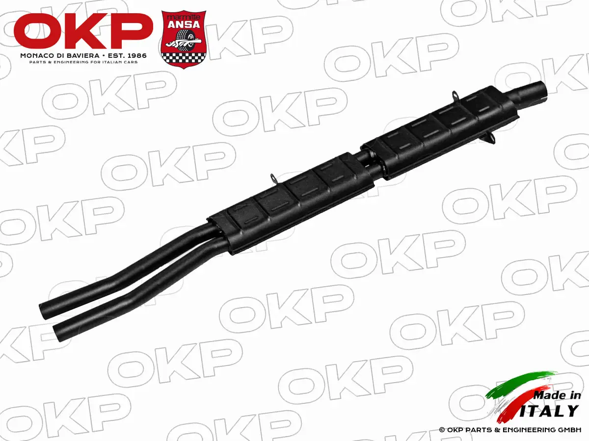 ANSA Centre exhaust left Ferrari 250 GTL