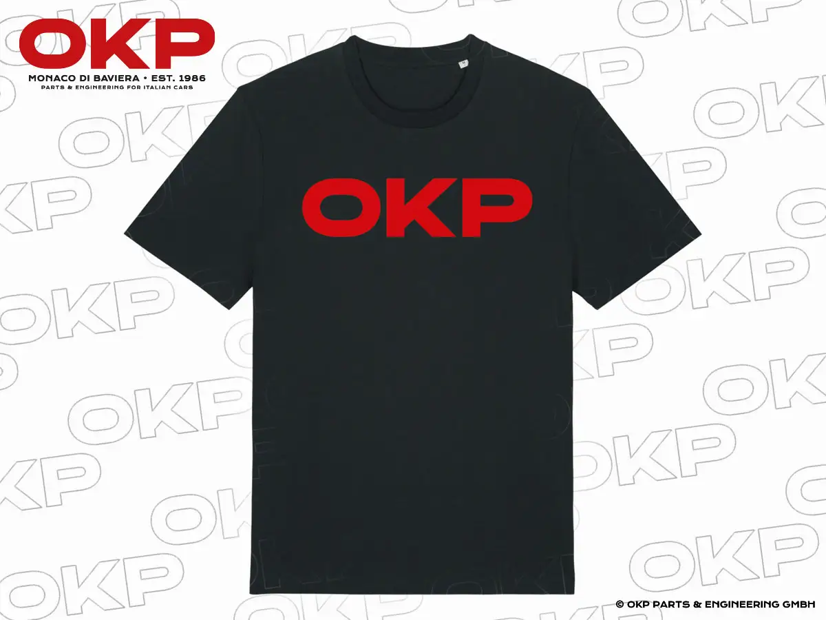 OKP Big Logo Shirt schwarz L