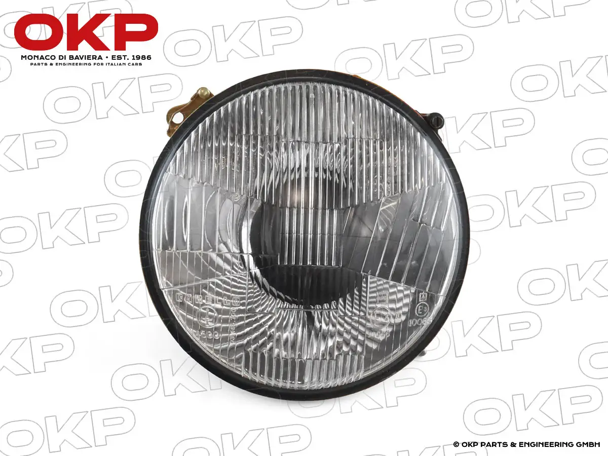 Scheinwerfer Carello H4 - 7 Zoll 1600 Alfetta 1. Serie links