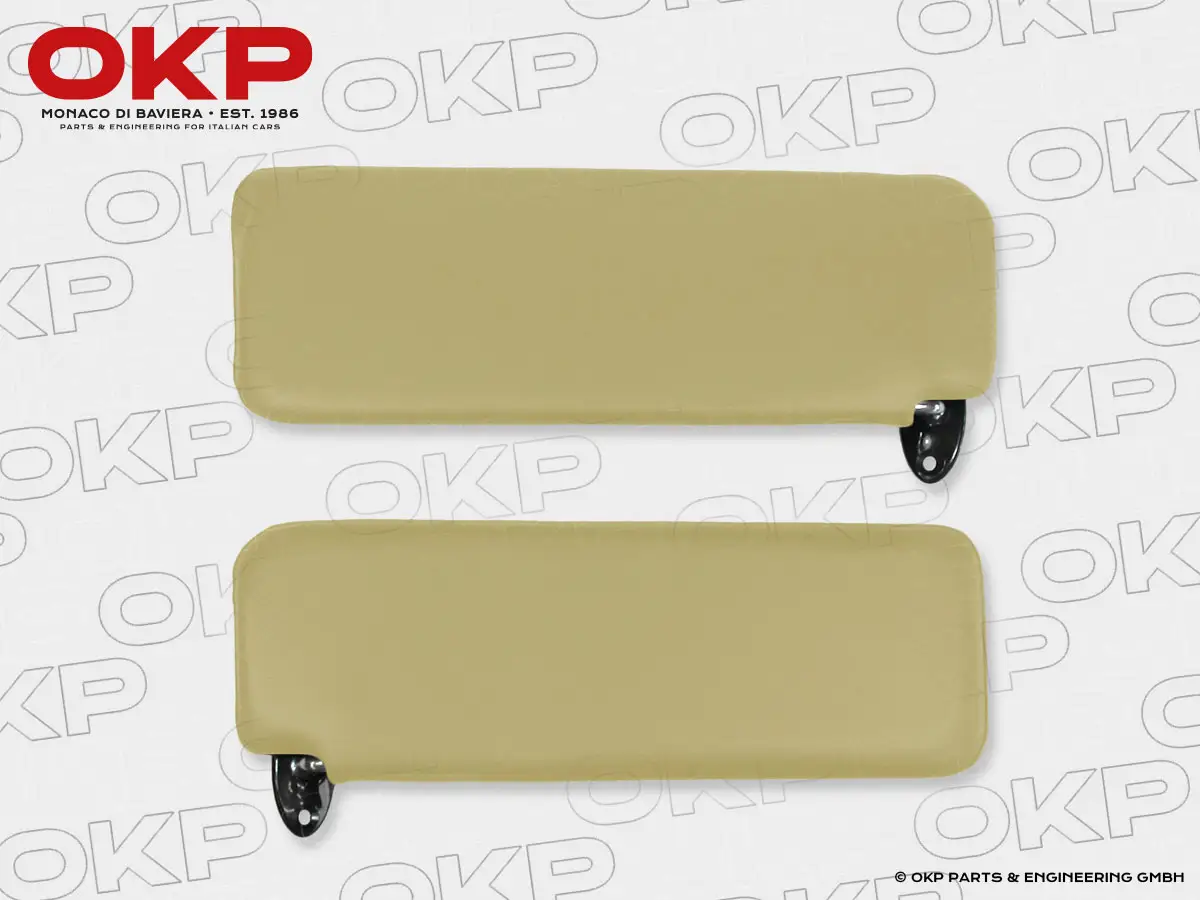 Satz Sonnenblenden GT / GTV Bertone (beige / schwarz)