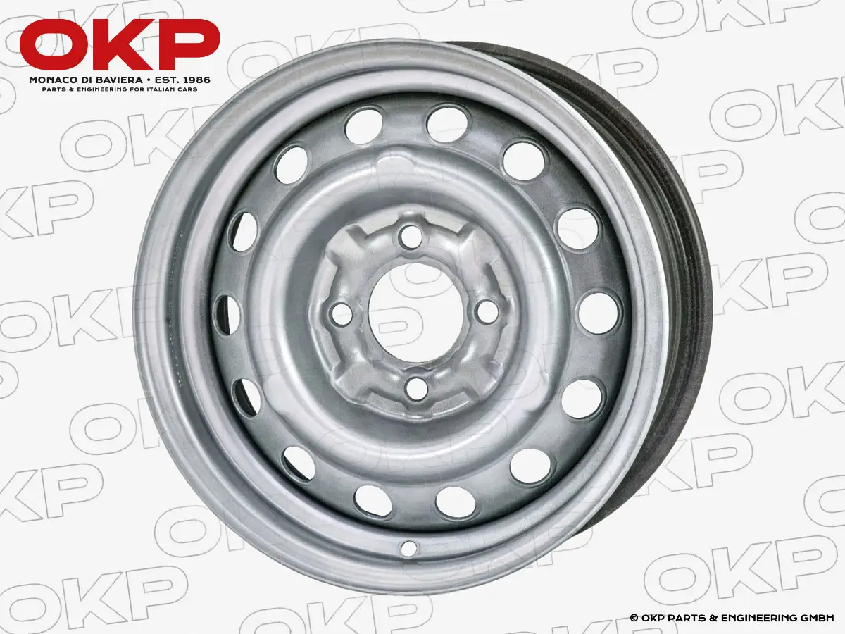 Steel wheel 5,5 x 14 ET24  (for big hubcaps)